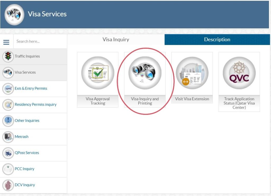 qatar visa check