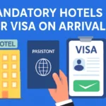 Mandatory Hotels for Visa on Arrival